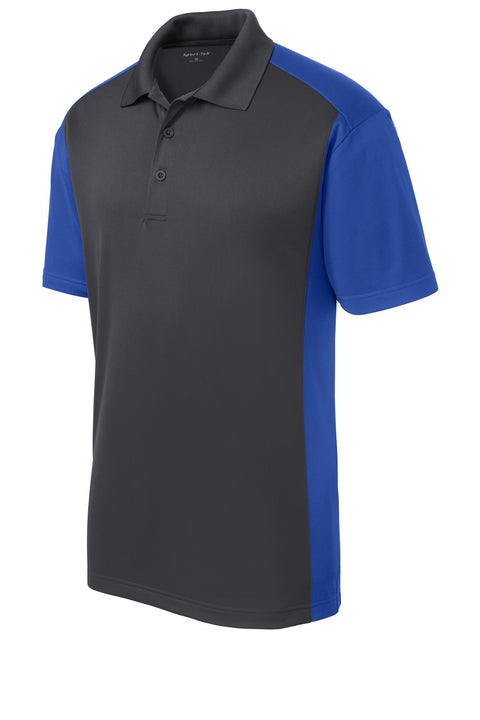 Sport-Tek® Colorblock Micropique Sport-Wick® Polo. ST652