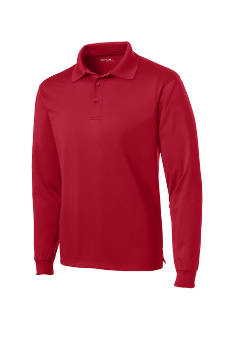 Sport-Tek® Long Sleeve Micropique Sport-Wick® Polo. ST657
