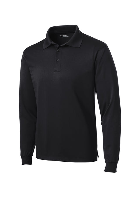 Sport-Tek® Long Sleeve Micropique Sport-Wick® Polo. ST657