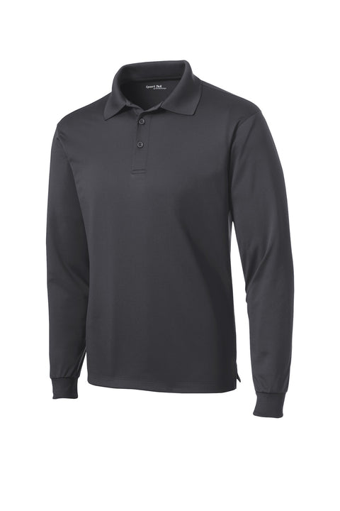 Sport-Tek® Long Sleeve Micropique Sport-Wick® Polo. ST657