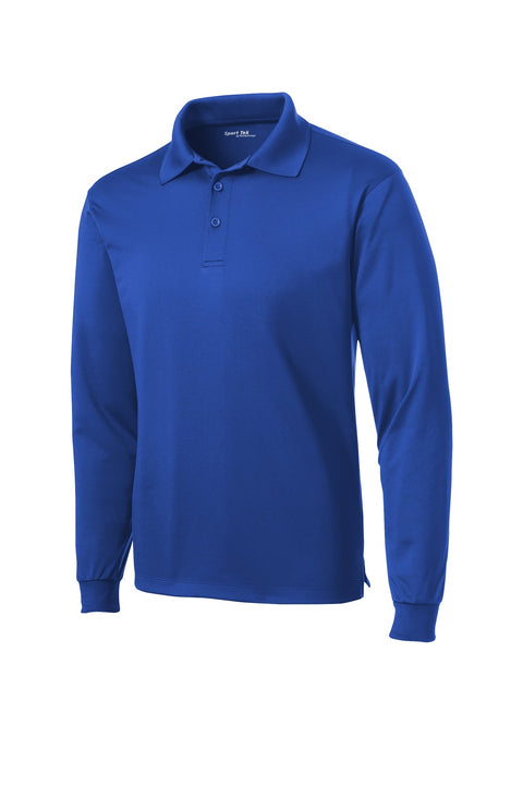 Sport-Tek® Long Sleeve Micropique Sport-Wick® Polo. ST657