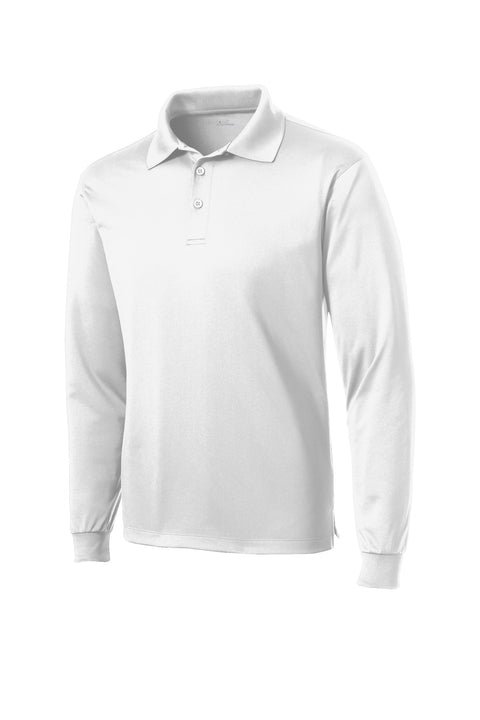 Sport-Tek® Long Sleeve Micropique Sport-Wick® Polo. ST657