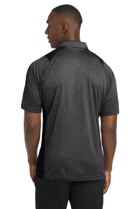Sport-Tek® Heather Colorblock Contender™ Polo. ST665