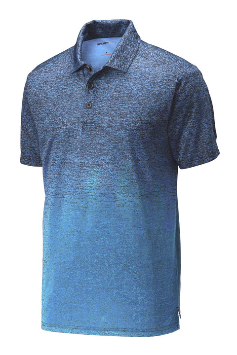Sport-Tek ® Ombre Heather Polo. ST671