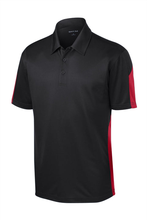 Sport-Tek® PosiCharge® Active Textured Colorblock Polo. ST695