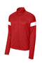 Deep Red/ White