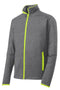 Charcoal Grey Heather/ Charge Green