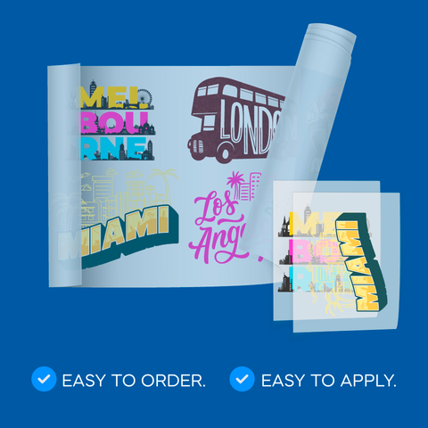 Screen-Printed Premium (Clear Film)