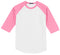 White/ Bright Pink