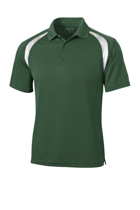 Sport-Tek® Dry Zone® Colorblock Raglan Polo. T476