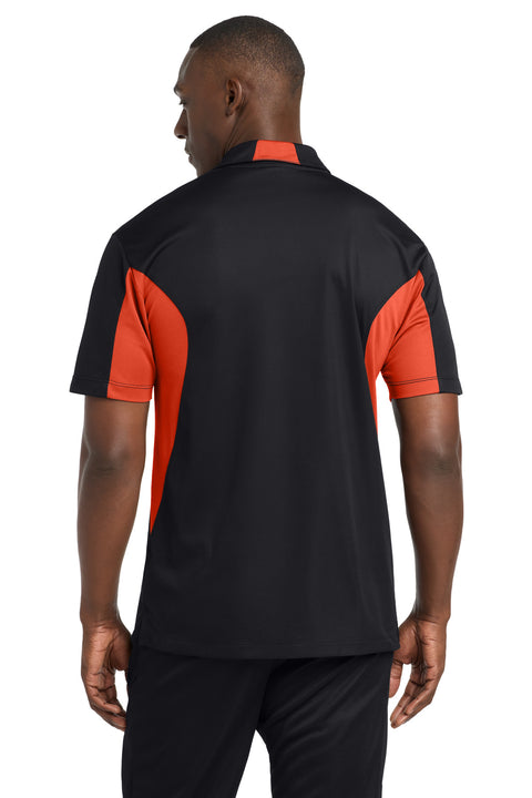 Sport-Tek® Tall Side Blocked Micropique Sport-Wick® Polo. TST655