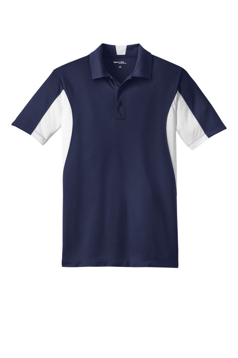 Sport-Tek® Tall Side Blocked Micropique Sport-Wick® Polo. TST655