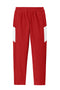Deep Red/ White