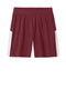 Maroon/ White