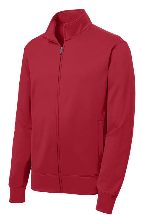 Sport-Tek® Youth Sport-Wick® Fleece Full-Zip Jacket.  YST241