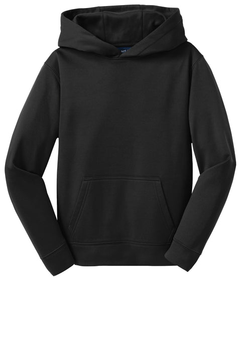 Sport-Tek® Youth Sport-Wick® Fleece Hooded Pullover. YST244