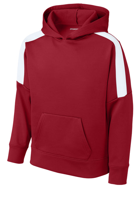 Sport-Tek® Youth Sport-Wick® Fleece United Pullover Hoodie YST255
