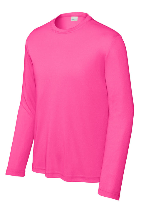Sport-Tek® Youth Long Sleeve PosiCharge® Competitor™ Tee. YST350LS