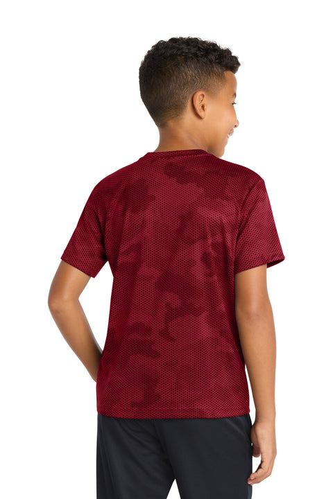 Sport-Tek® Youth CamoHex Tee. YST370