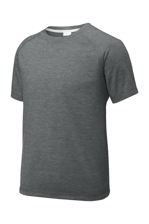 Sport-Tek ® Youth PosiCharge ® Tri-Blend Wicking Raglan Tee. YST400