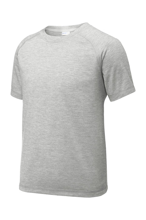 Sport-Tek ® Youth PosiCharge ® Tri-Blend Wicking Raglan Tee. YST400