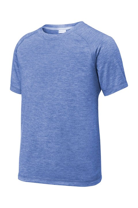 Sport-Tek ® Youth PosiCharge ® Tri-Blend Wicking Raglan Tee. YST400