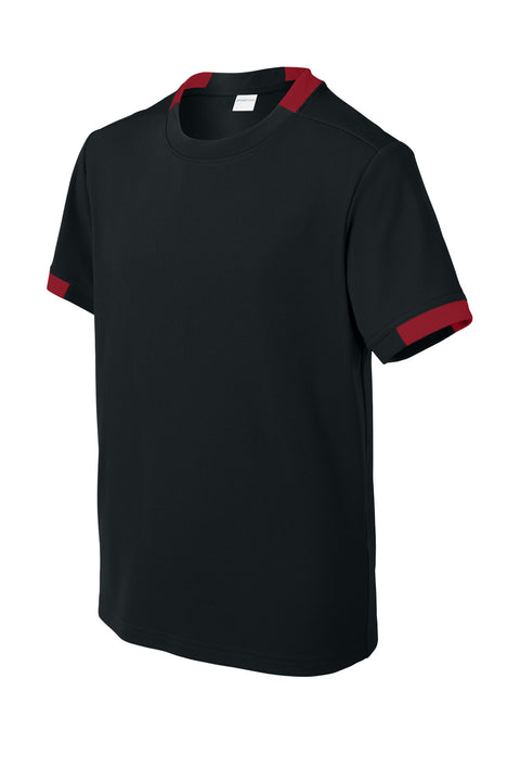Sport-Tek® Youth Club Short Sleeve Crew YST440