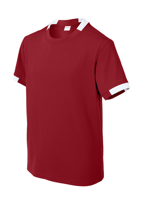 Sport-Tek® Youth Club Short Sleeve Crew YST440