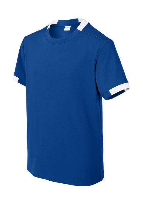 Sport-Tek® Youth Club Short Sleeve Crew YST440