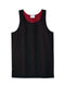 Black/ Deep Red