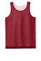 Deep Red/ White