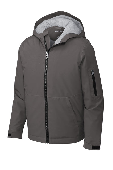 Sport-Tek® Youth Waterproof Insulated Jacket YST56