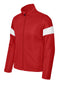 Deep Red/ White