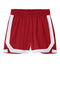 Deep Red/ White