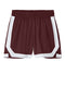 Maroon/ White