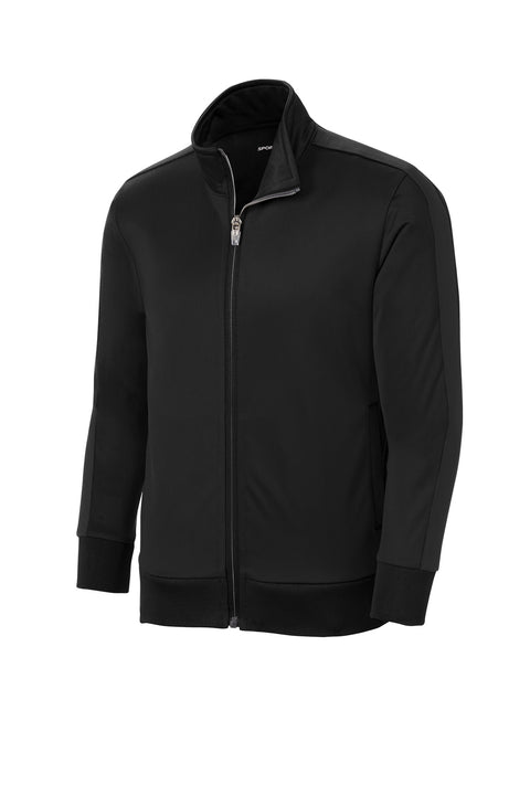 Sport-Tek ® Youth Tricot Sleeve Stripe Track Jacket. YST94