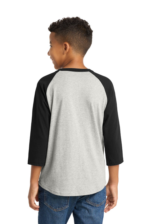 Sport-Tek® Youth Colorblock Raglan Jersey.  YT200
