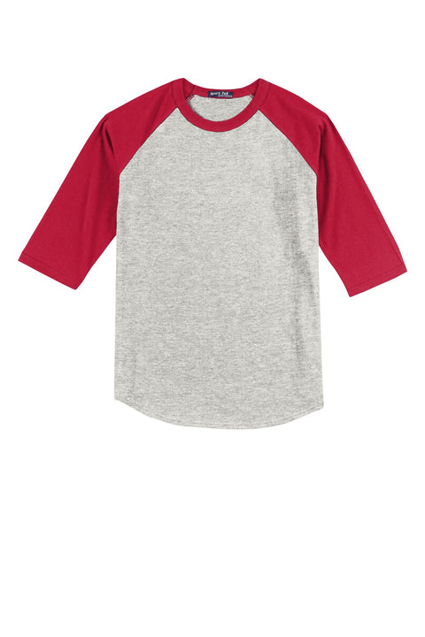Sport-Tek® Youth Colorblock Raglan Jersey.  YT200
