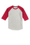 Heather Grey/ Red