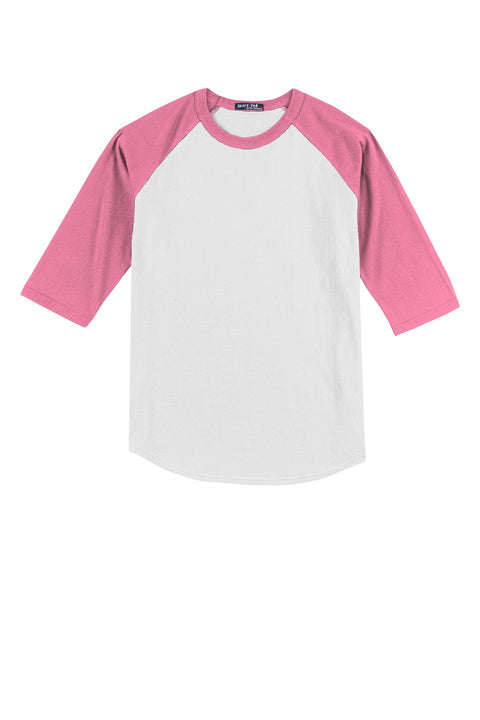 Sport-Tek® Youth Colorblock Raglan Jersey.  YT200