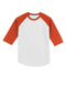 White/ Deep Orange