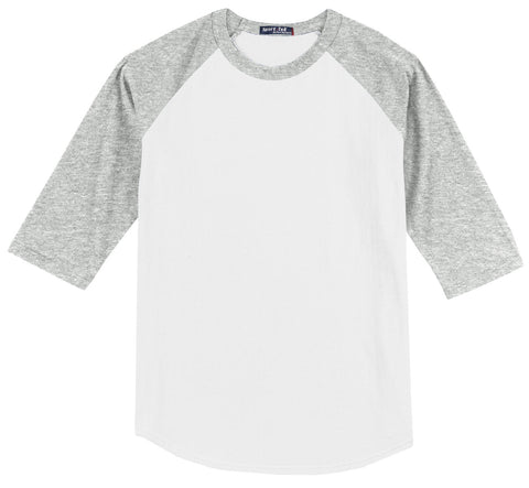 Sport-Tek® Youth Colorblock Raglan Jersey.  YT200