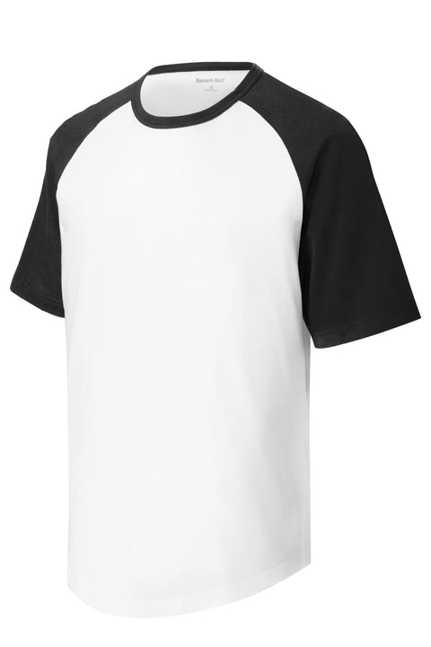 Sport-Tek® Youth Short Sleeve Colorblock Raglan Jersey. YT201
